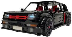 ZITIANYOUBUILD Custom MOC-115234 Retro Car Model(2992PCS/Black) Toys Gift for Christmas