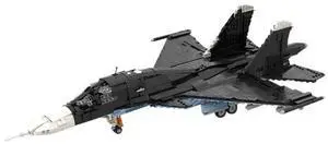 ZITIANYOUBUILD Custom MOC-196842 Sukhoi SU-34 Fullback Russian Military Aircraft (2481PCS)