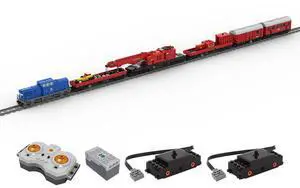 ZITIANYOUBUILD Custom MOC-156982 Emergency Crane Train Model(4113PCS/Dynamic Version) Toys Gift