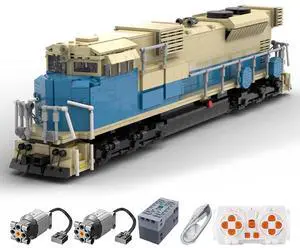 ZITIANYOUBUILD Custom MOC-142542 Mauritania Railway SNIM SD70ACS Train(2147PCS/Dynamic Version)