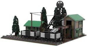 ZITIANYOUBUILD Custom MOC-58557 Older Styled Underground Mine (2321 Parts) Toys Gift
