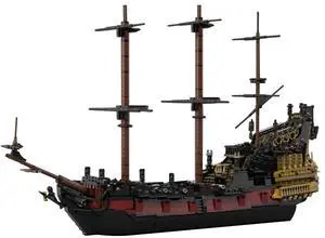 ZITIANYOUBUILD Custom MOC-124924 Queen Annes Revenge Ship (4749 Parts) Toys Gift for Christmas