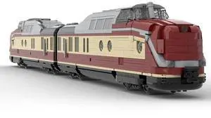 ZITIANYOUBUILD Custom MOC-106675 BR 601 VT 11.5 Triebwagen Train (3243 Parts) Toys Gift