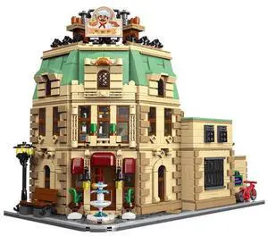 ZITIANYOUBUILD Custom MOC-160521 Modular  Restaurants in Paris Building Blocks Set 3104PCS