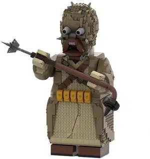 ZITIANYOUBUILD Custom MOC-109807+MOC-73338 Large Figure Model with Weapon 2714 Parts