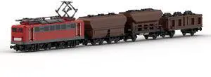 ZITIANYOUBUILD Custom MOC-108963 BR150 Coal Wagon Train Model (2377 Parts) Toys Gift