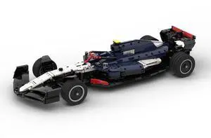 ZITIANYOUBUILD Custom MOC-145007 AT04 1/8 Scale Racing Car Model(2838PCS) Toys Gift