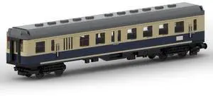 ZITIANYOUBUILD Custom MOC-108365 V100 Regional Train Model (3486 Parts) Toys Gift for Christmas