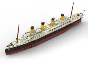 ZITIANYOUBUILD Custom MOC-90626 1/325 scale Titanic Compatible with 10294(3724pcs) Toys Gift