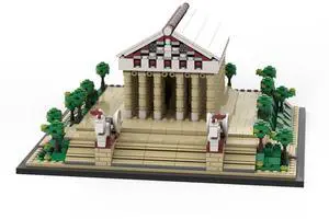 ZITIANYOUBUILD Custom MOC-55411 Artemis Temple Model(2056PCS) Toys Gift for Christmas