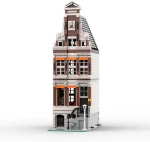 ZITIANYOUBUILD Custom MOC-138420 Amsterdam Street Housing Model(2546PCS) Building Toys Set Gift