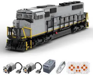 ZITIANYOUBUILD Custom MOC-146897 TFM-SD70MAC RC Train Small Particle(2064PCS/Dynamic Version)