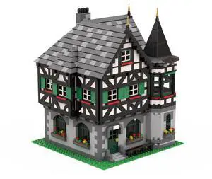 ZITIANYOUBUILD Custom MOC-104380 Medieval Timber House Model(2465PCS) Toys Gift for Christmas
