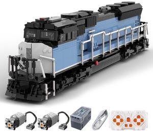 ZITIANYOUBUILD Custom MOC-143710 SD70MACH Metra Train Model(2148PCS/Dynamic Version) Toys Gift