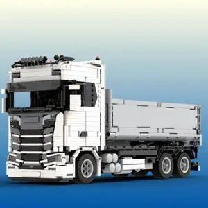 ZITIANYOUBUILD Custom MOC-157593 770S Hookloader 1/21 Scale Tech Engineering Vehicle (2386PCS)