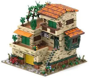 ZITIANYOUBUILD Custom MOC-72235 House Italy No. 2 (3314 Parts) Toys Gift for Christmas
