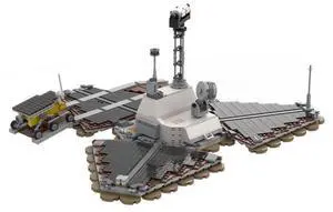 ZITIANYOUBUILD Custom MOC-80298 1/9 NASA Mars Lander Pathfinder-Sojourner Model (2104PCS)