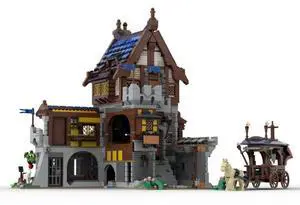 ZITIANYOUBUILD Custom MOC-118869 Medieval Castle Fortress (3151+ Parts) Toys Gift for Christmas