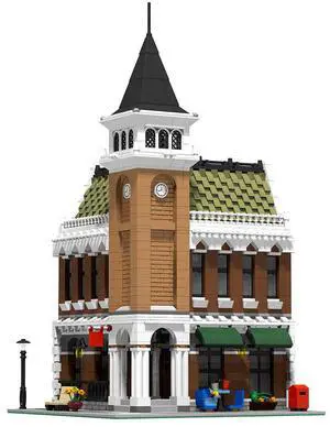 ZITIANYOUBUILD Custom MOC-118705 Corner Pub (2851 Parts) Building Toys Set Gift for Christmas