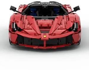 ZITIANYOUBUILD Custom MOC-194680 Mid-engine, Mild Hybrid Sports Car 1/8 Scale (3636PCS)