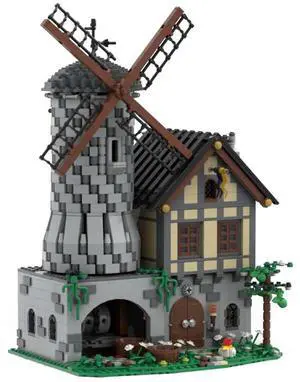 ZITIANYOUBUILD Custom MOC-31613 Motorized Windmill (2273 Parts) Toys Gift for Christmas