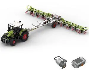 ZITIANYOUBUILD Custom MOC-94020 & MOC-94474 & MOC-38535 Hay Tedder2057 PCS Toys Gift