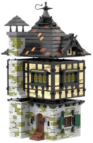 ZITIANYOUBUILD Custom MOC-84842 Medieval Cottage Model(2199PCS) Toys Gift for Christmas