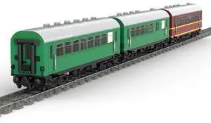 ZITIANYOUBUILD Custom MOC-97676 German National Railway 4-Axle Reko Coach Model(2534PCS)