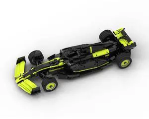 ZITIANYOUBUILD Custom MOC-190717 C44 2024 1/8 Scale Racing Car Building Blocks Set (3195PCS)