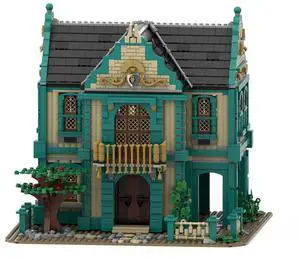 ZITIANYOUBUILD Custom MOC-105517 Medieval Modular Bathroom Model(3221PCS) Toys Gift