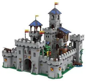 ZITIANYOUBUILD Custom MOC-162174 Lionbrick Modular Castle Model Medieval Theme Building 4039PCS