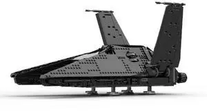 ZITIANYOUBUILD Custom MOC-132299 Sci-fi Space Shuttle Scythe Model(2272PCS) Toys Gift
