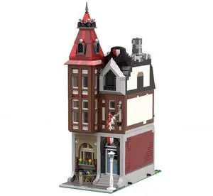 ZITIANYOUBUILD Custom MOC-153886 Half-timbered Townhouse Model(2368PCS) Toys Gift for Christmas