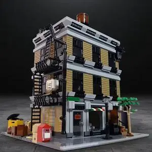 ZITIANYOUBUILD Custom MOC-162822 Hero Peter Parker's Apartment Modular Building 2712 Parts