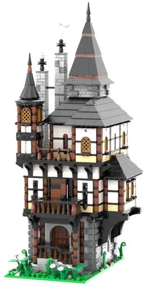 ZITIANYOUBUILD Custom MOC-109653 Medieval Tower Model(1823PCS) Building Blocks Toys Set Gift