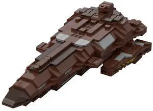 ZITIANYOUBUILD Custom MOC-116044 Bajoran Vessel Model(514PCS) Toys Gift for Christmas