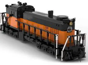 ZITIANYOUBUILD Custom MOC-117020 RSC-2 Milwaukee Road Train Model (1277 Parts) Toys Gift