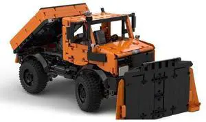 ZITIANYOUBUILD Custom MOC-92700 Snowplow Truck Sci-tech Theme (1264 Parts) Toys Gift