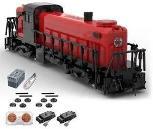 ZITIANYOUBUILD Custom MOC-118289 New Haven V1 Train Model (1206 Parts/Dynamic Version)