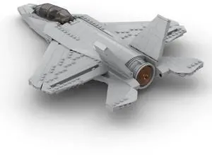 ZITIANYOUBUILD Custom MOC-115442 Military Stealth Aircraft (815 Parts) Toys Gift for Christmas