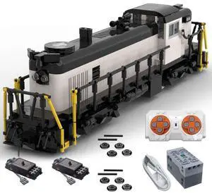 ZITIANYOUBUILD Custom MOC-117003 RS-2 Detroit & Mackinac 4610 Train 1212 Parts Toys Gift