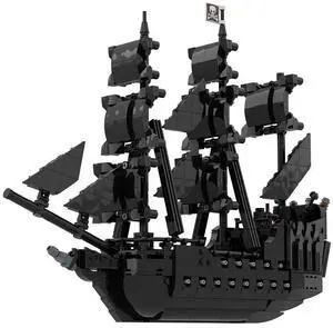 ZITIANYOUBUILD Custom MOC-84574 Pirate Black Pearl Ship (1007 Parts) Toys Gift for Christmas