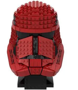 ZITIANYOUBUILD Custom MOC-92823 War Helmet(750PCS) Building Toys Set Gift for Christmas