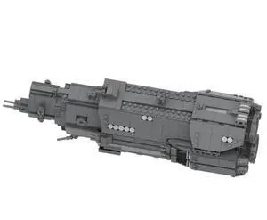 ZITIANYOUBUILD Custom MOC-38471 Light Cruiser Model (1422 Parts) Toys Gift for Christmas