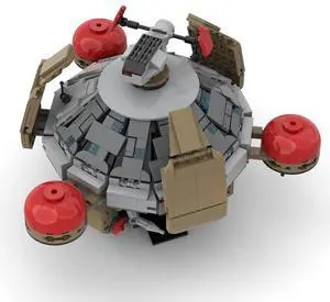 ZITIANYOUBUILD Custom MOC-144111 Terran-Science- Vessel Future Spaceship Model(872PCS)