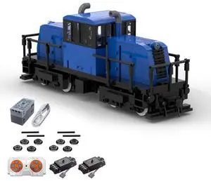 ZITIANYOUBUILD Custom MOC-116974 Fd-RR GE45 Ton Switcher 582 Parts Toys Gift for Christmas