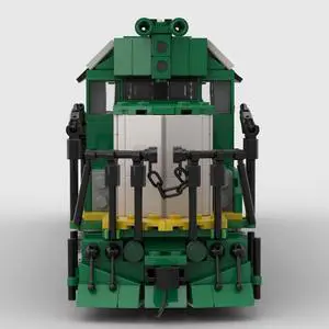 ZITIANYOUBUILD Custom MOC-104688 California Northern GP15 Retro Train(1439PCS) Toys Gift
