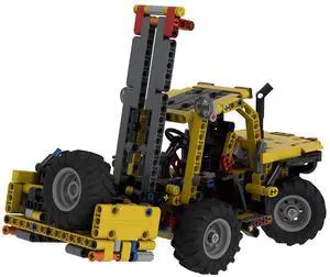ZITIANYOUBUILD Custom MOC-74506 All-terrain Forklift (631 Parts) Toys Gift for Christmas