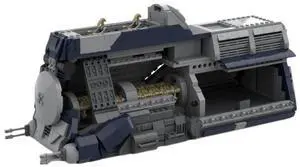 ZITIANYOUBUILD Custom MOC-106325 Tech Multi-troop transporters Vehicle Model (1866 Parts