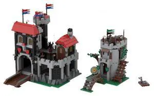 ZITIANYOUBUILD Custom MOC-106972 Medieval Castle (1066+ Parts) Toys Gift for Christmas